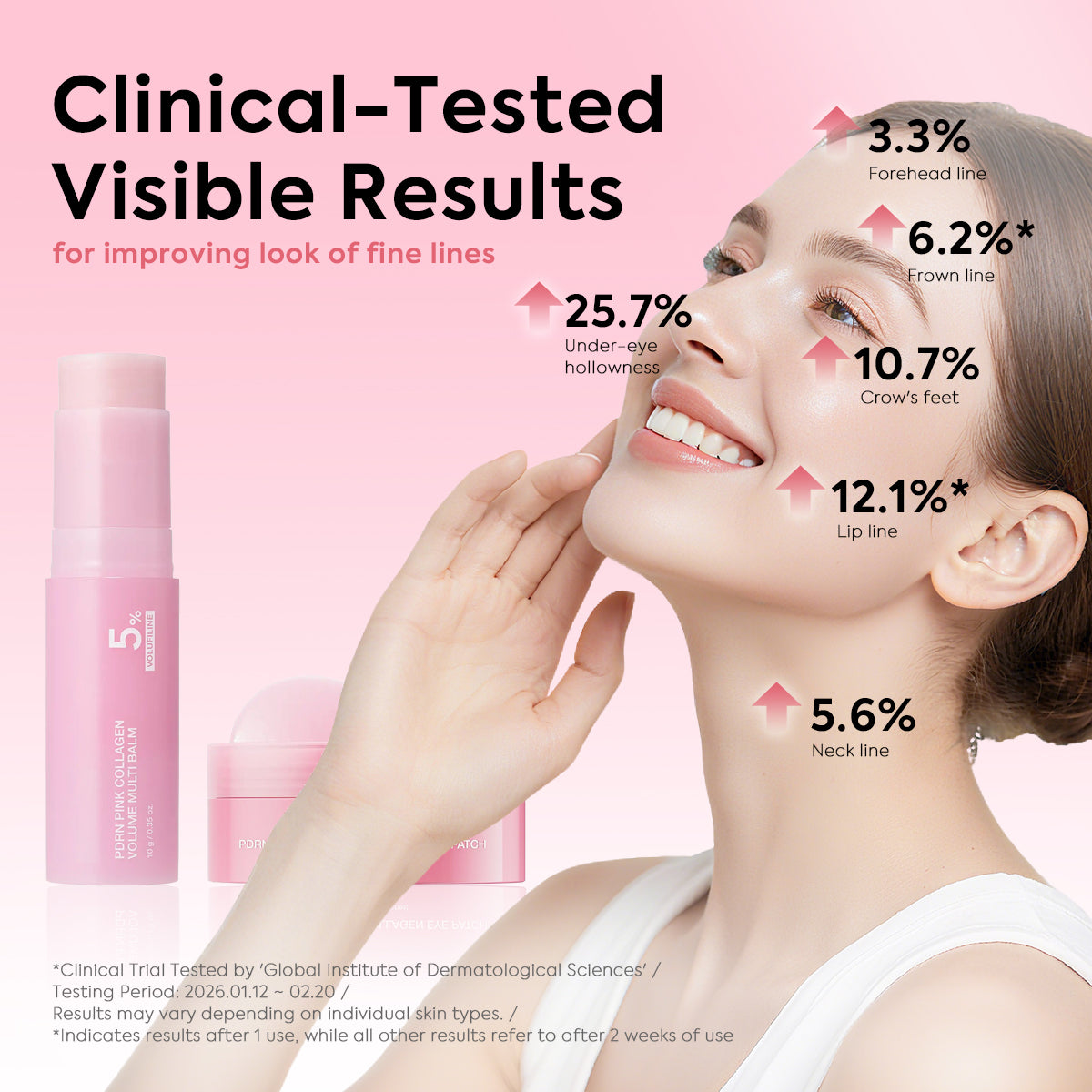 Pink PDRN Collagen Skincare Balm
