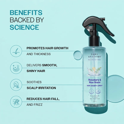 Rosemary Rice Water Hair Spray